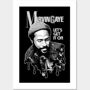 MARVIN GAYE Posters and Art